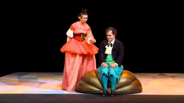 Спектакль "Дуэнья" Олеся Железняк и Семен Стругачев