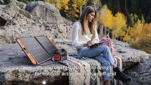 Jackery Portable Power Station Explorer 160, 167Wh Lithium Battery Solar Generator Review