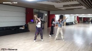 Подготовка к клипу «Born to be» от ITZY