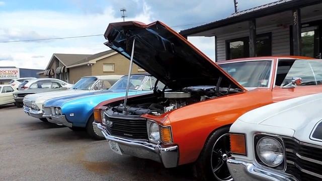 Engine Revs: 1963 Chevy Truck; 1972 Chevelle SS; 1971 Chevy C-10 (HD) смотреть онлайн