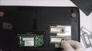 Toshiba Satellite L655-1JV | Upgrades Memory (8GB DDR3)