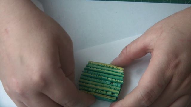 Трость (cane) "ЛИСТ ВЕСНА" * ПОЛИМЕРНАЯ ГЛИНА * смотреть онлайн