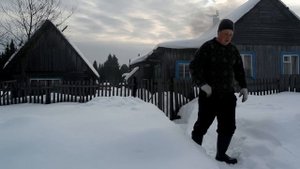 Добираюсь домой в заброшенный посёлок по зимнику!