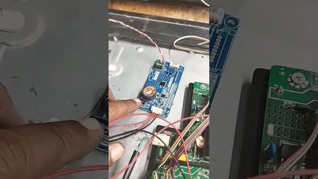 LED TV inverter board problem repair model inverter board fitting kaise karen LED tv inverter repai