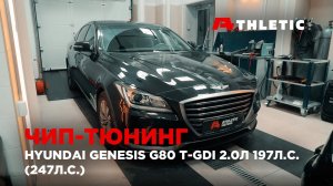 Чип-тюнинг Hyundai Genesis G80 T-GDI 2.0л (197 л.с.)