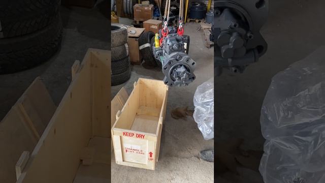 Гидравлический насос K5V140DTP #ремонтэкскаватора #ремонтспецтехники #запчастинаэкскаватор