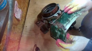 Разборка и дефектовка советского редуктора для мотоблока СССР (Made in USSR)