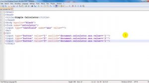 How to Create Simple Calculator in HTML