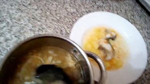 Рыбный суп из  осетрины