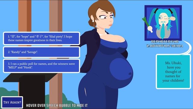 Umi Ubuki Baby Boom Pregnancy Expansion Animation