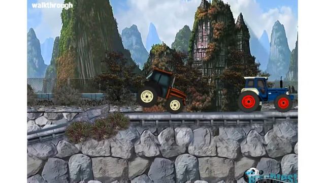 Alawar 2020 обзор игры: Веселые гонки на тракторе (Racing Tractors Frenzy) смотреть онлайн