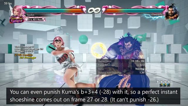 Tekken 7 - Alisa Tech - Instant Shoeshine FC d/f+1+2 смотреть онлайн