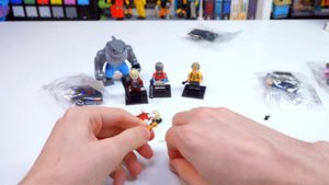 "ЛЕГО" ХАРЛИ КВИНН  и остальной SUICIDE SQUAD