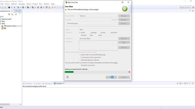 Java - How To Setup A Selenium Web Driver Project