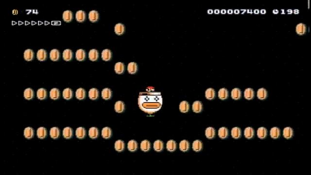 Super Mario Maker - Nyan Cat Stage!! смотреть онлайн