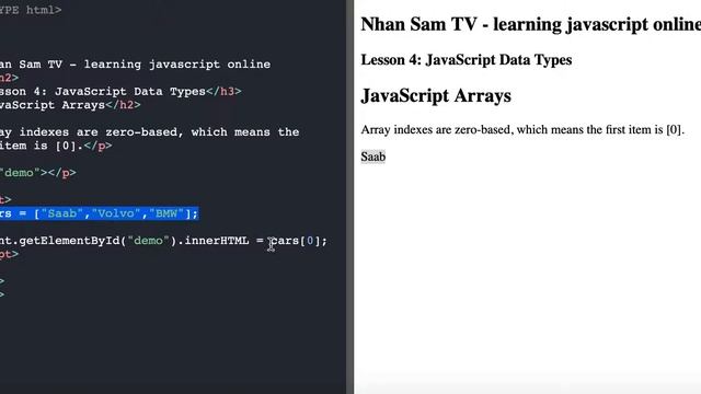 JavaScript Tutorial for Beginners: Learn JavaScript Basics in 2 minutes - JavaScript Data Types