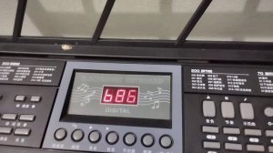 San Sen / BD Music BD-670 keyboard follow function song of "Reality".