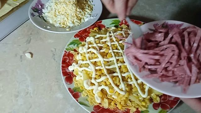 Хрустящий салатик на праздничный стол и не только. смотреть онлайн