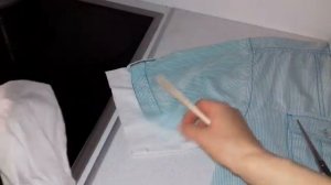 #232. Как УКОРОТИТЬ и подшить РУКАВ на РУБАШКЕ. Обрезать РУКАВ на мужской женской детской РУБАШКЕ.