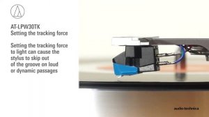 Audio-Technica AT-LPW30TK Turntable Setup