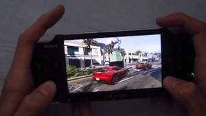GTA 5 на PSP (PSPDisp)