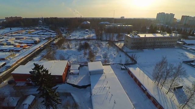 Полет в мороз (минус 15.)