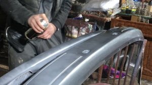 Покраска бамперов ваз 2114 за копейки/покраска бампера в гараже