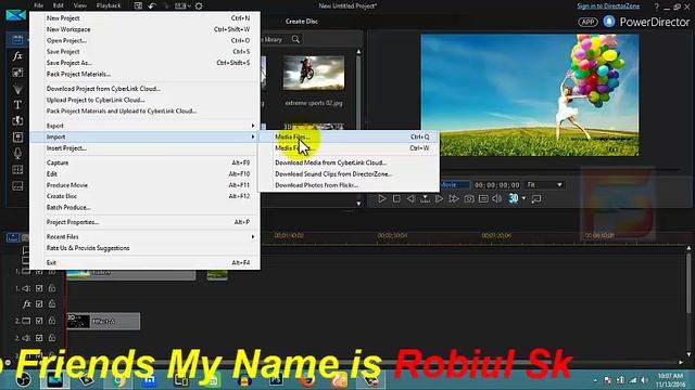 CyberLink PowerDirector 15 Overview ! Video Editing Software ? Hindi Video By Future Solution смотреть онлайн