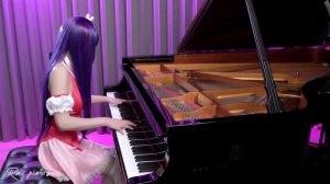 Oshi no Ko The Best Piano Medley「Idol / Sign wa B / Mephisto」⭐Hoshino Ai Cosplay⭐Ru's Piano