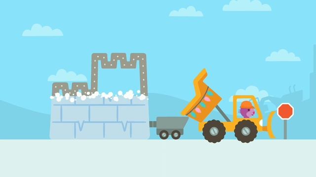 Изучаем буквы Р С Т У, играем в игру построй дом, развивающие мультики смотреть онлайн