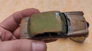 Как состарить и нанести ржавчину на масштабную модель. Москвич 407 1:43
