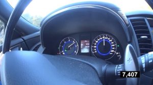 Infiniti QX70S 100-200 acceleration