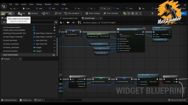 Unreal Engine 5 | PUBG | Battle Royal Inventory | Added a Pistol to the inventory , fixed some bugs