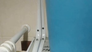 Полка в ванную из пластикового подоконника