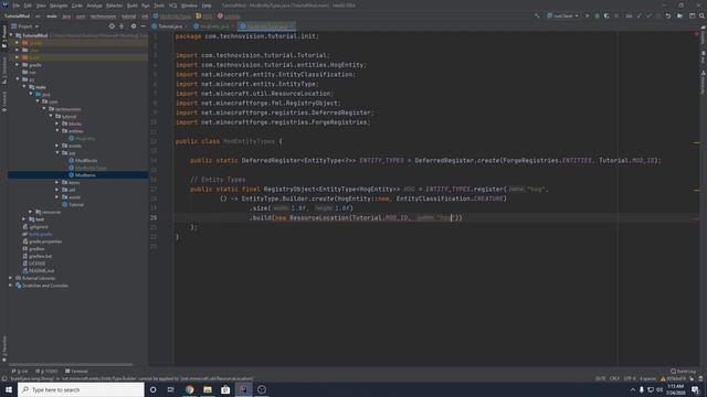 Minecraft 1.16: Forge Modding Tutorial - Custom Entities (#18) смотреть онлайн