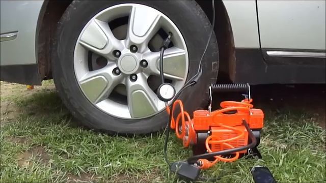 Видеотест автокомпрессора АГРЕССОР AGR-75. Www.oblmarket.ru