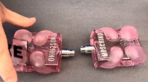 Fake vs Real Moschino Toy 2 Bubble Gum Perfume