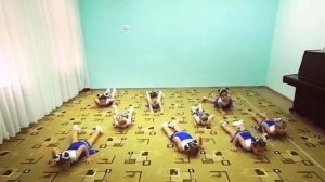 Чирлидинг-группа-смешанная МДОУ "Детский сад №4" команда 2