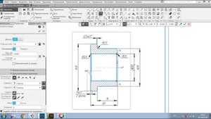 Уроки  Компас 3D.Чертеж из модели