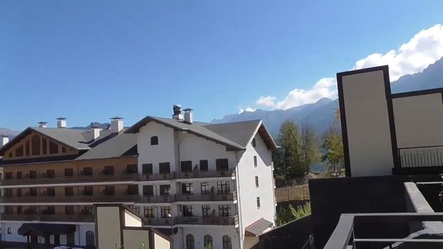 Роза Хутор. #Олимпийская деревня #Роза Пик смотреть онлайн