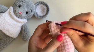 Мастер-класс. Мышонок крючком. Часть 1