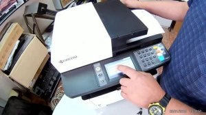 Kyocera M2640idw- обзор панели управления.