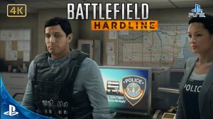 Battlefield.Hardline.Прохождение.Эпизод 1.Снова в Школу.4K.Sony PlayStation 5.PS5.🎮