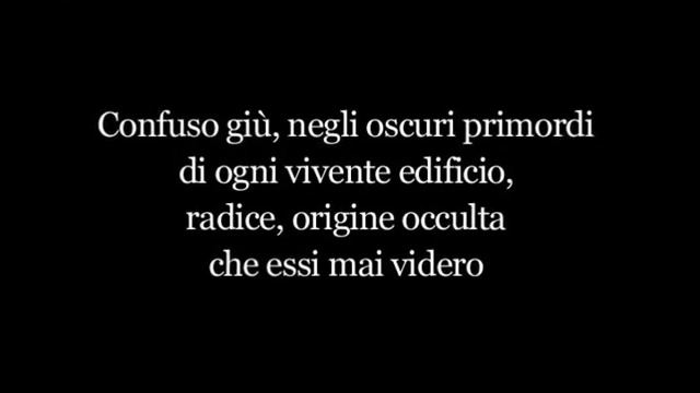 Installazione dai SONETTI A ORFEO смотреть онлайн