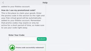 Новый промокод на бесплатные уши кролика в ROBLOX!