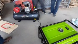 Бензиновый генератор Сибртех БС 8000Э