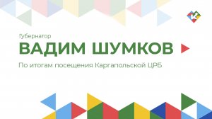 По итогам посещения Каргапольской ЦРБ