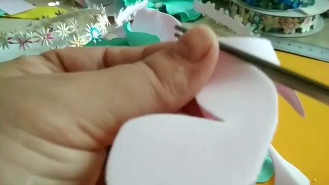 МК. Красивый ободок ?фоамиран#нежный #мотылек ?#DIY #украшениесвоимируками #