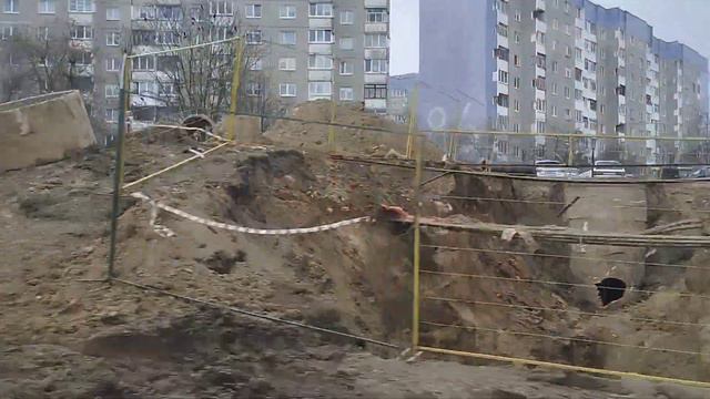 Поездка на элитном желтом автобусе МАЗ 107 по маршруту номер 2 (город Гродно). смотреть онлайн