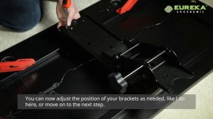 Eureka Height & Angle Adjustable Keyboard Tray - Standard Install